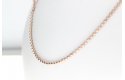 Ball Necklace 14 Carat Red Gold 2mm